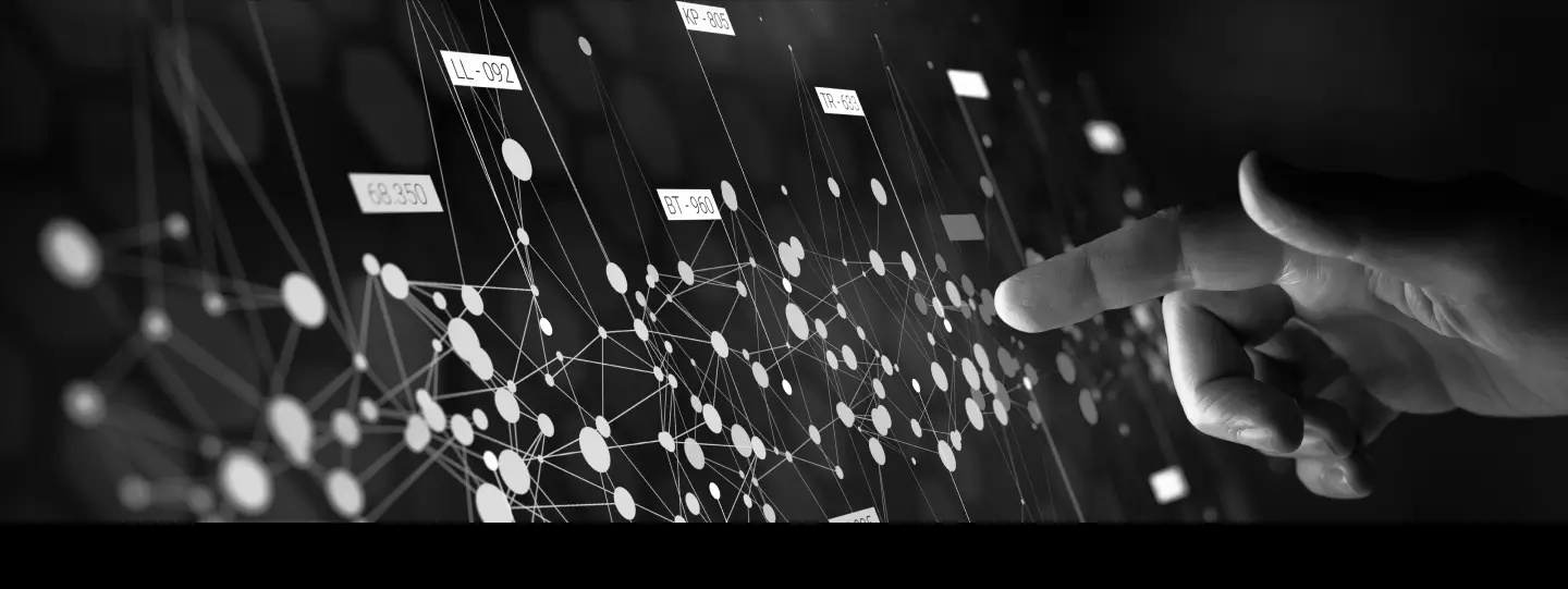 a marketing strategist analyzes the relationships in a marketing data diagram