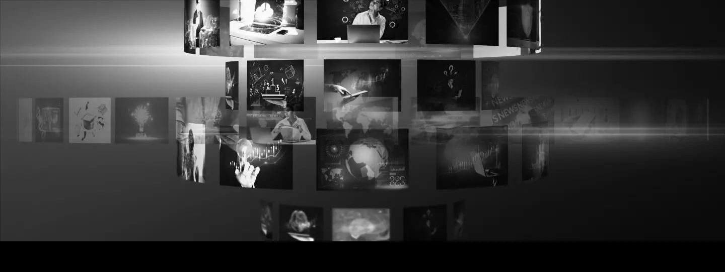 a carousel of creative concepts being used to inform website development
